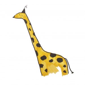 sister deux giraffe print