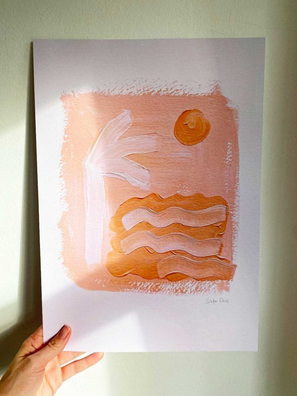 Sun Up Print A3